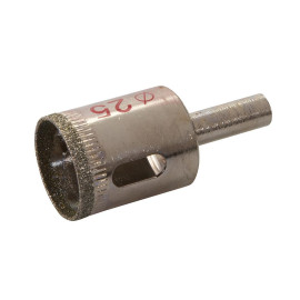 Scie-Cloche Diamantée 25 mm - Précision et Durabilité - Idéale pour Matériaux Durs - Silverline
