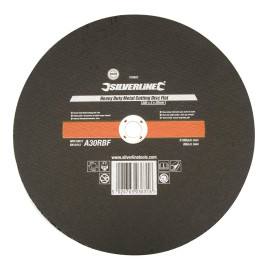 Disque de Tronçonnage Plat Métal 300 x 3 x 20 mm - Usage Intensif, Performance Optimale - Silverline
