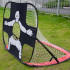2 in 1 football cage for precision shooting 120 x 85 x 85 cm nylon - D-Work