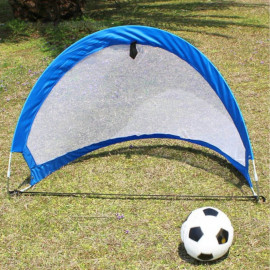 Football cage 120 x 80 x 80 cm foldable nylon quick-fit - D-Work